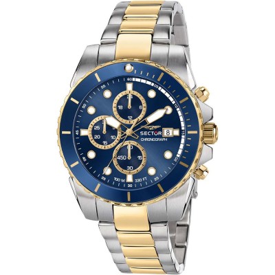 SECTOR 450 Two Tone Stainless Steel Chronograph