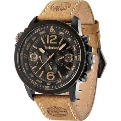 TIMBERLAND Campton Brown Leather Strap