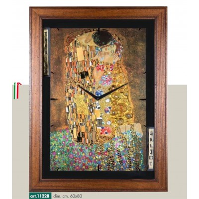 Wall Clock art.11228 "The Kiss" G.Klimt 